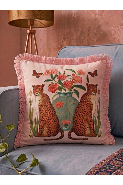 Skhome Double-Sided Decorative Energetic & Living Room Decor Fringed Throw Pi...