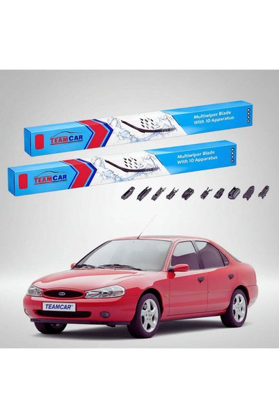 TEAMCAR Wipers Ford Mondeo Mk2 Hatchback 1996-2000 | Front Set Flat Premium –...