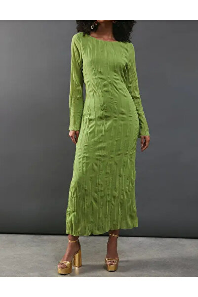 Evendi Long dress, Green