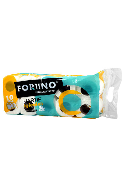 Fortino Hârtie igienică, 3 straturi, 10 role