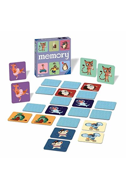 RAVENSBURGER Επιτραπέζιο Παιχνίδι Μνήμης Γλυκά Ζωάκια (20360)