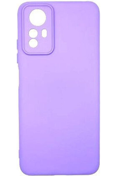 OEM Θήκη Πλάτης Σιλικόνης Λιλά (Redmi Note 12S)