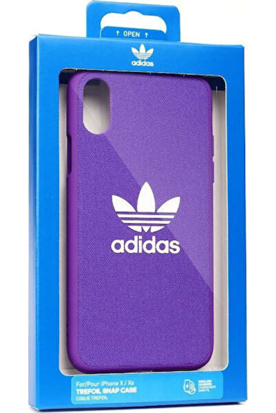 adidas Προσαρμοσμένο Υφασμάτινο Πίσω Κάλυμμα Μωβ (iPhone X / Xs) Κωδικός: 33330