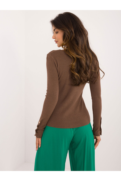 Factory Price Pulover Dama Maneca lunga, Decolteu in V, Wool Fashion Italia, ...