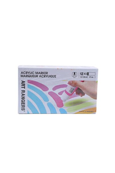 art rangers Acrylic pens 12 colors * 60 ml,