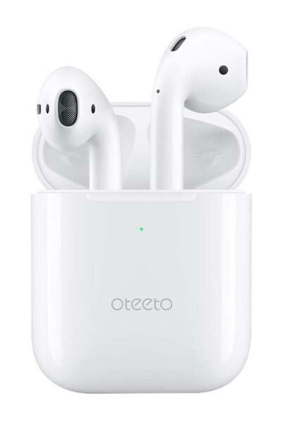 OTEETO True Wireless Bluetooth Earphone With Super Bass Sound OT3 White