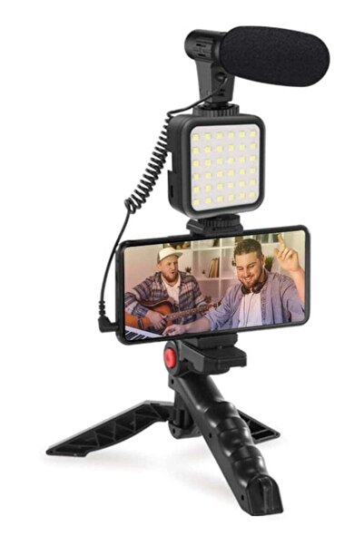 ELTRAZONE Vlogger Universal Complete Kit for Smartphone, Camera with Tripod +...