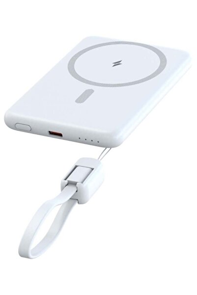 g-tab MINI50 - شاحن محمول مغناطيسي بسعة 5000 مللي أمبير، متوافق مع MagSafe لل...
