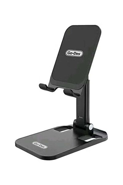Go-Des Ultra-Stable Foldable Phone & Tablet Stand – Dual-Height Adjustable Me...