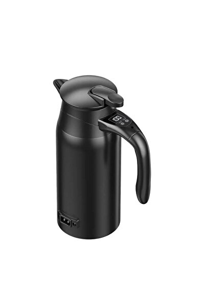 Tradeo Portable Car Electric Kettle 12V/24V DC Travel Water Boiler with Tempe...