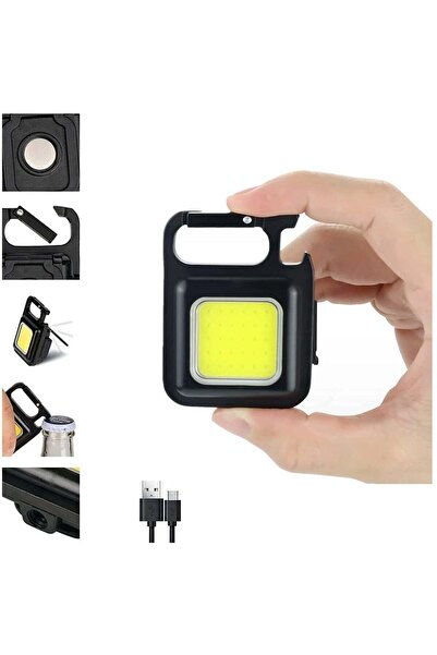 ELTRAZONE Keychain Light - Rechargeable Flashlights, 4 Modes Mini Flashlight ...