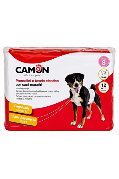 Camon Scutece pentru câini masculi S 30/46CM 12 bucăți