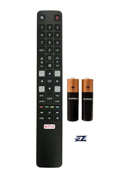 ELTRAZONE New RC802N Remote Control for TCL TV - Compatible with 32S6000S, 40...