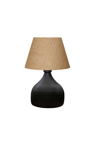 Adore Lampa de Masa PWL-1068, neagra-bej, D22x32 cm - Bej