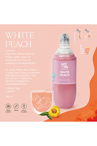 Easy Mix White Peach Premix 700ml