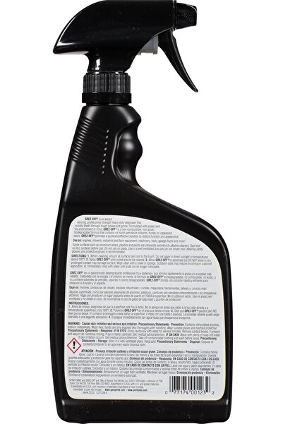 SPRAY NINE GREASE OFF HEAVY DUTY DEGREASER 32 OZ BLACK