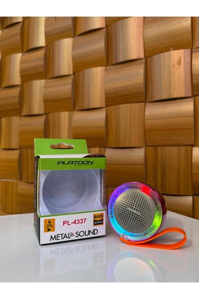 Platon Platoon PL-4337 BLUETOOTH BAĞLANTILI RGB IŞIKLI MİNİ SPEAKER