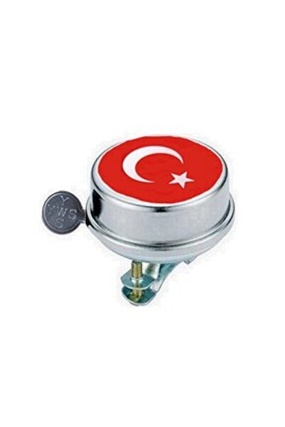 Hobbys Türk Bayrağı Figürlü Bisiklet Zili Lüks Zil Yüksek Sesli Zil