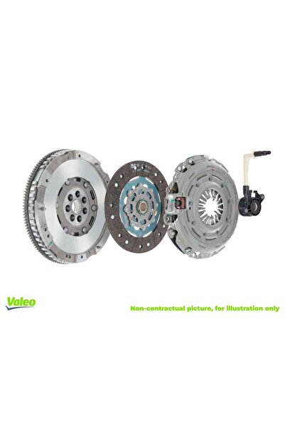 VALEO ALMPARCA 4 LÜ DEBRİYAJ SETİ VOLAN-BASKI-DİSK-RULMAN RENAULT CLIO V 19 C...