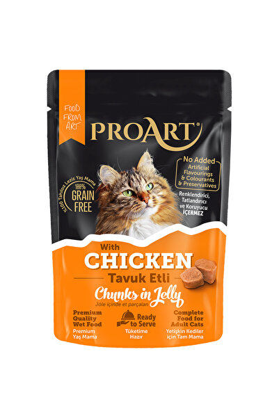ProArt Chunks in Jelly with Chicken for Adult Cats