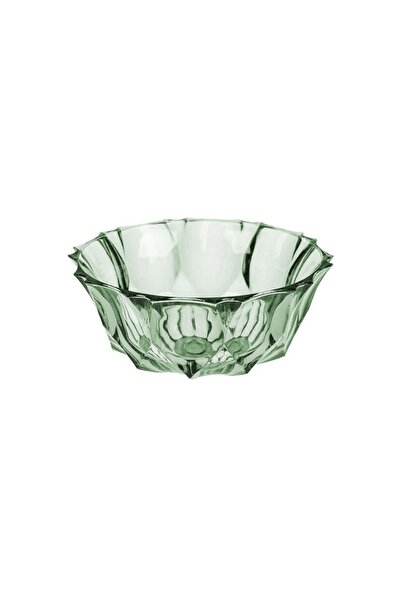 OEM Bol verde din plastic 290 ml, model diamant, elegant și practic pentru se...