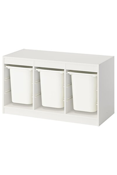 Trofast storage combination, white/white, 99 x 44 x 56 cm