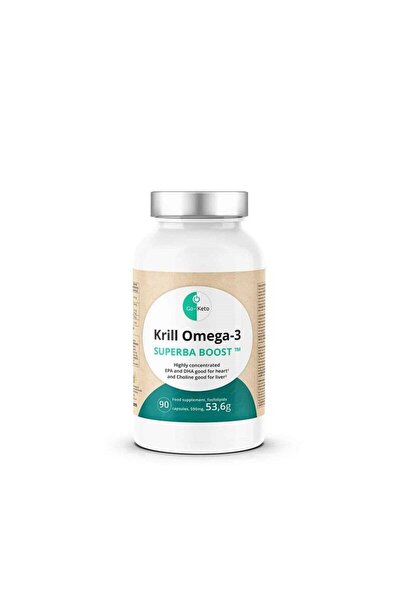 Go-Keto Krill Oil Omega-3 Highly Dosed EPA/DHA -