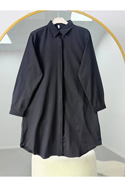EC MODA Basic Oversize Tunic Shirt