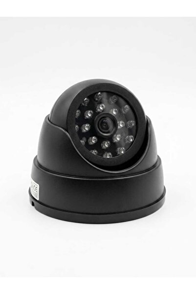 CCTV كاميرا مراقبة بالأشعة تحت الحمراء ذات قبة سوداء مع 18 مصباح LED بالأشعة ...