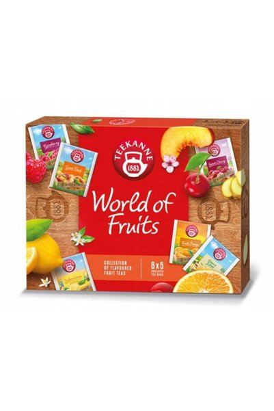 teekanne Set Ceaiuri World of Fruits, 6 sortimente, 30 pliculete