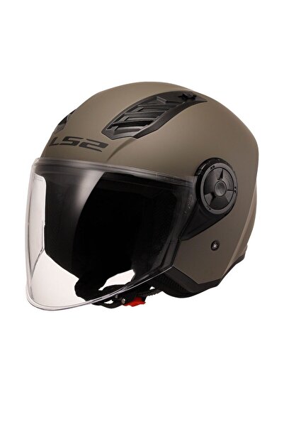 LS2 ÇENESİZ KASK AIRFLOW 2 MAT KUM ORJİNAL XL