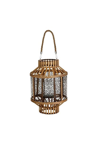 OEM Felinar Decorativ Decorativ cu Mâner Maro, Lumină Ambientală pentru Teras...