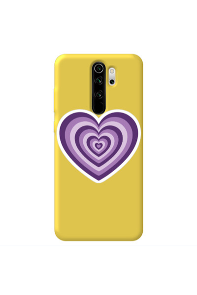Other Xiaomi Redmi Note 8 Pro My Heart Is Yours 2 Yellow Colored Silicone TPU...