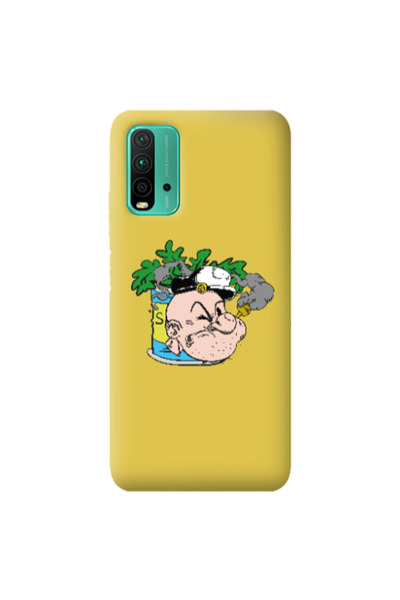Other Xiaomi Poco M3 Popeye Yellow Colored Silicone TPU Θήκη