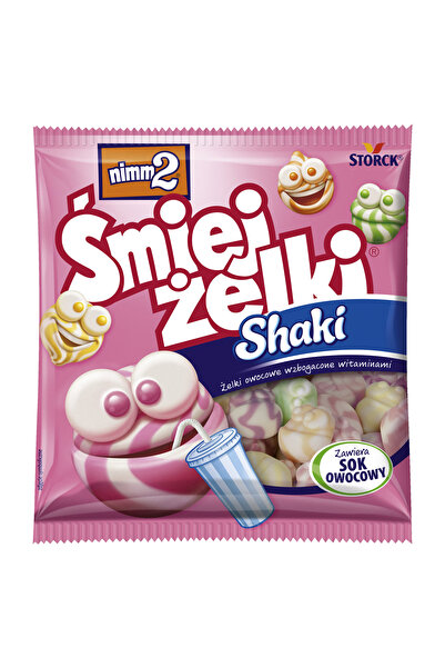 OEM Jeleuri gumoase cu vitamine, Nimm2, 90g, arome de iaurt, piersici, lamaie...