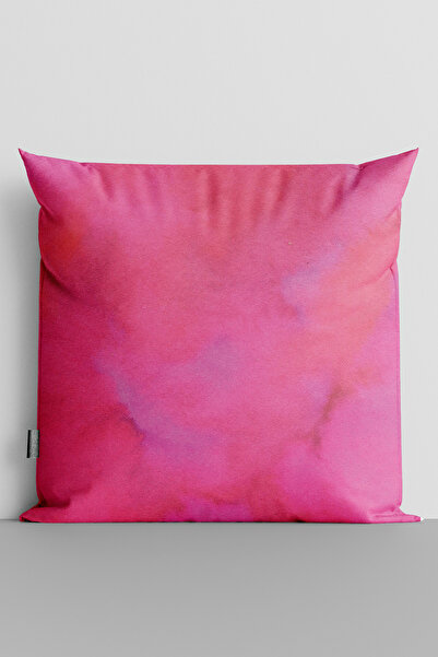 TicaretJet Watercolor Themed Double Sided Digital Printed Throw Pillow Cover ...
