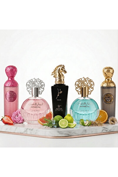 Ayelet Set 5 Parfumuri Orientale 100 ML (2 pentru Femei + 3 pentru Bărbați) -...