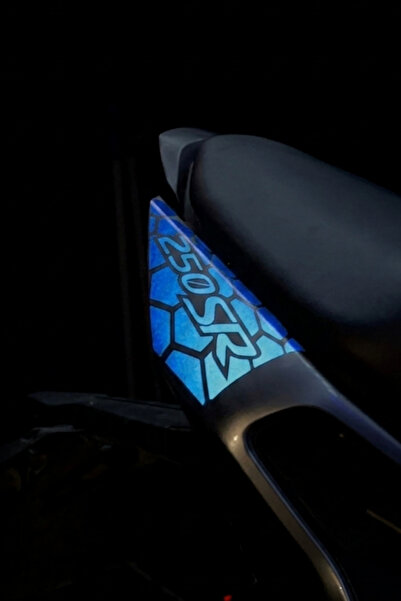 Banxtre Reflective Honeycomb Tail Sticker Decal Compatible for Cfmoto 250Sr T...