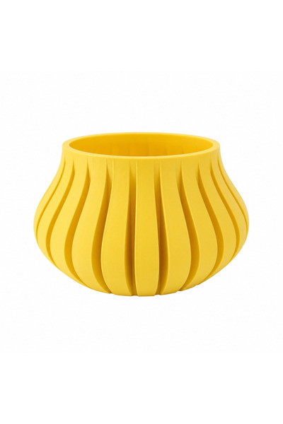 PrintForge Vaza Silas, PrintForge®, printata 3D, 18x18x19 cm, fabricata din P...