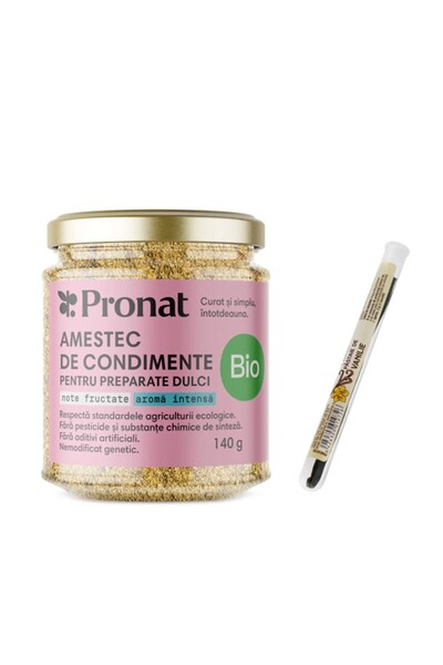 Pronat Organic Dessert Package – Spice Mix 140g + Vanilla Beans