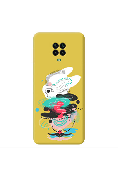 Other Xiaomi Redmi Note 9 Pro Abstract 50 Yellow Colored Silicone TPU Θήκη