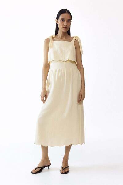 H&M MAMA Tie-strap nursing dress