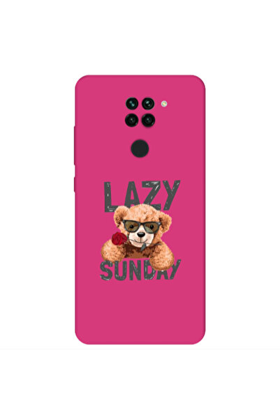 Other Xiaomi Redmi Note 9 Lazy sunday Fuchsia Colored Silicone TPU Θήκη