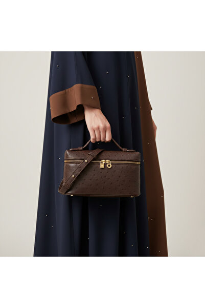 Flamour Stylish Leather Bag with Accessories