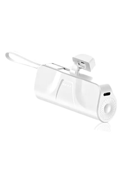 TU&YA Baterie externă portabilă cu încărcare rapidă 2 în 1, 5000 mAh, compati...