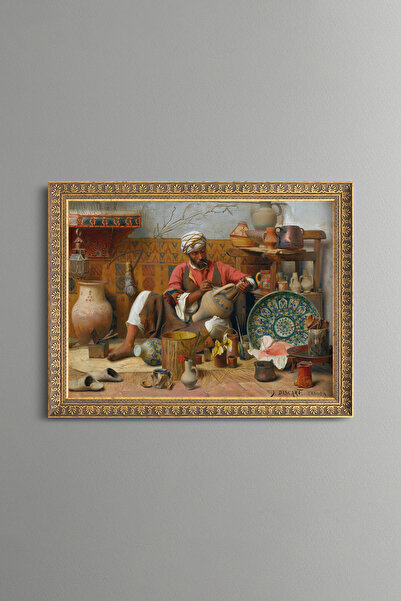 epiqart Tile Master - Vintage Patterned Painting - Fine Model
