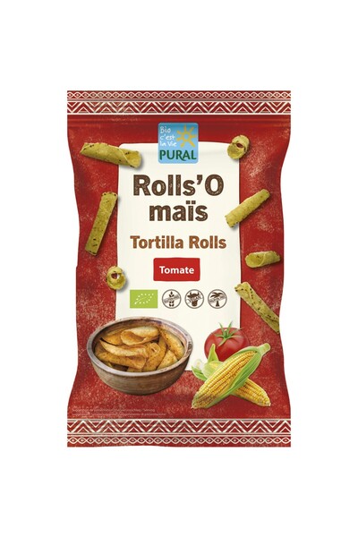 Pural Tortilla rolls cu rosii fara gluten,
