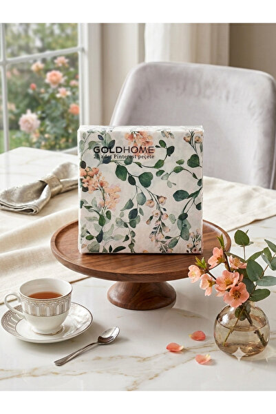 METE MUM PİNTEREST DESENLİ DEKORATİF KAĞIT PEÇETE 33X33 CM - 20'Lİ PAKET - SO...