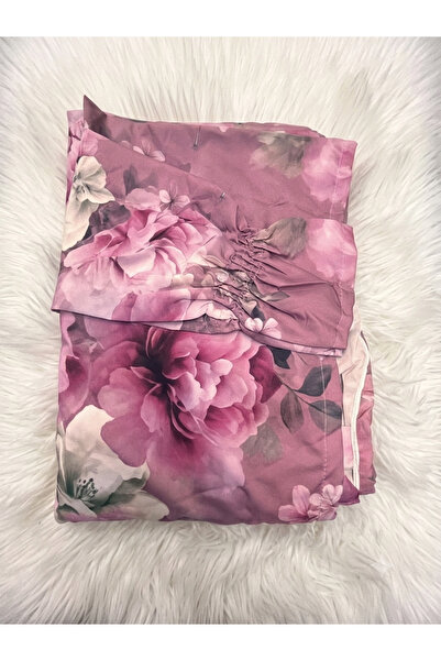 MAYAR Prayer Mat Powder. Tied at the Sides; Powder-Purplish Shawl Fabric; Sha...