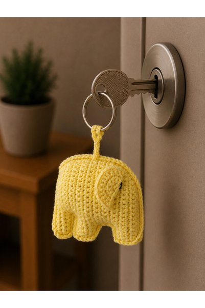 FLY LIFE Hand-Knitted Amigurumi Keychain / Bag Charm
